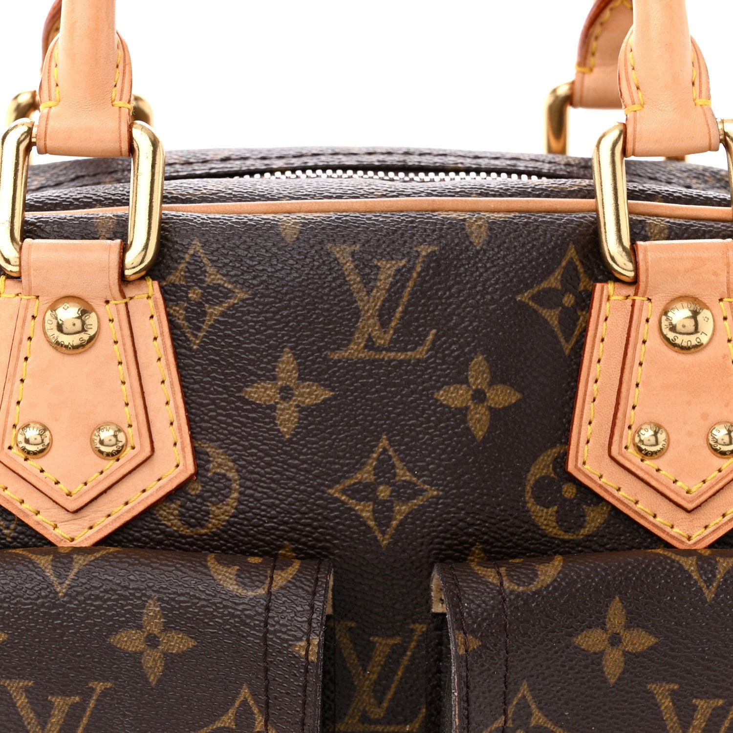 Louis Vuitton LOUIS VUITTON Monogram Manhattan PM 7 of 18