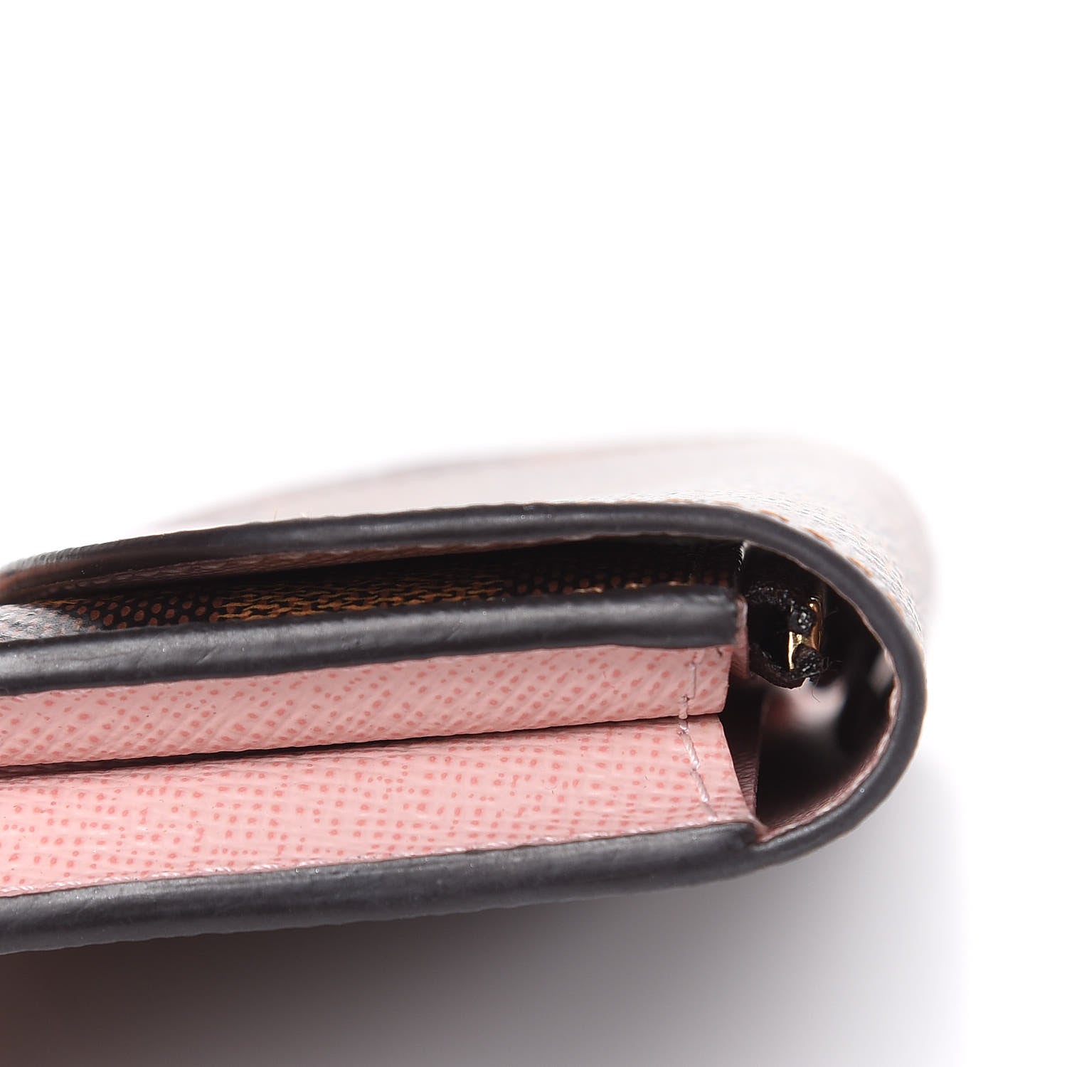 Louis Vuitton Damier Ebene Rosalie Coin Purse Rose Ballerine 11 of 14