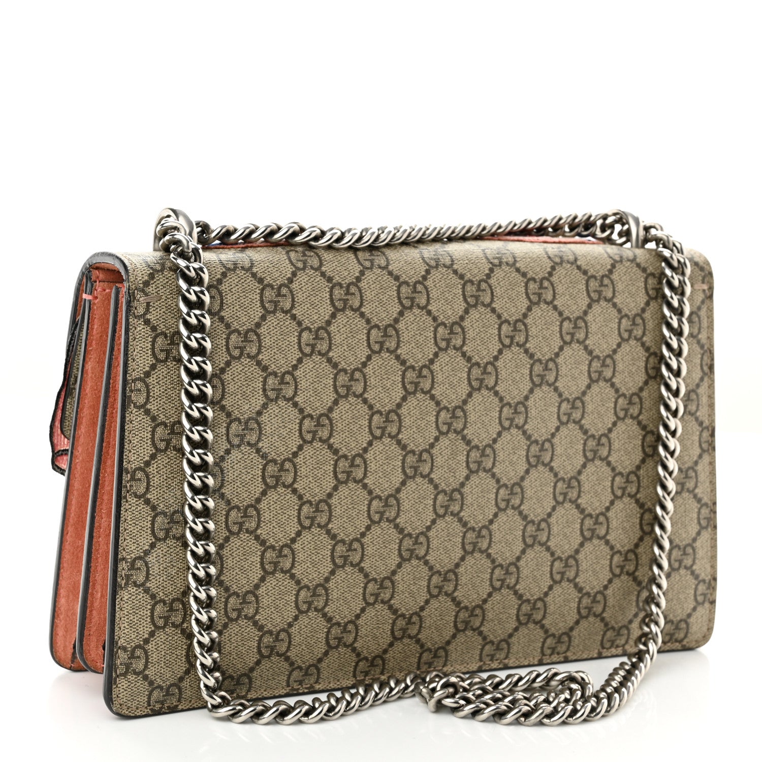 Gucci GG Supreme Monogram Embroidered Small Dionysus Shoulder Bag 3 of 14