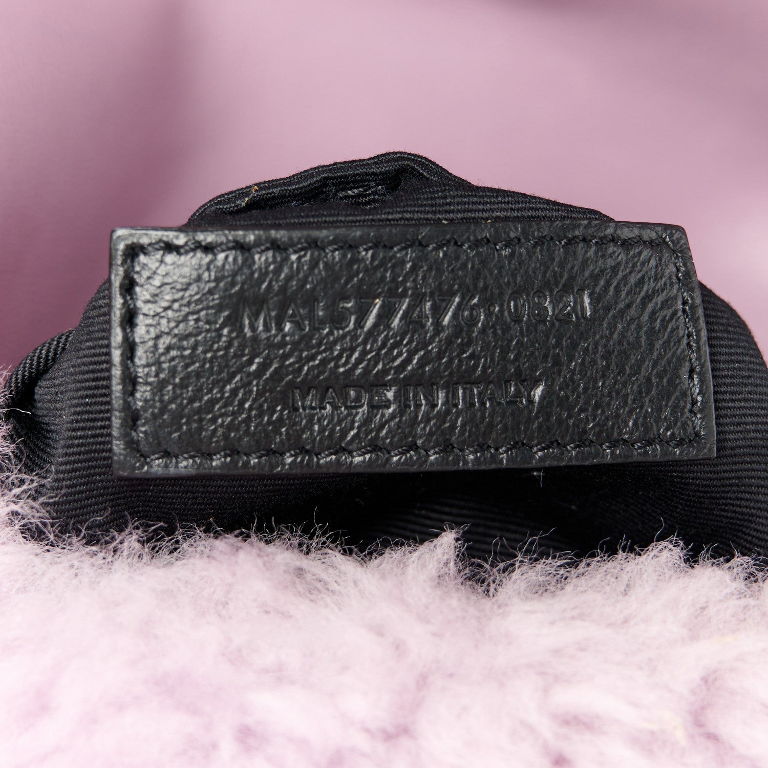 Saint Laurent Merino Shearling Lambskin Quilted Small Loulou Puffer Monogram Chain Satchel Glycine 8 of 11