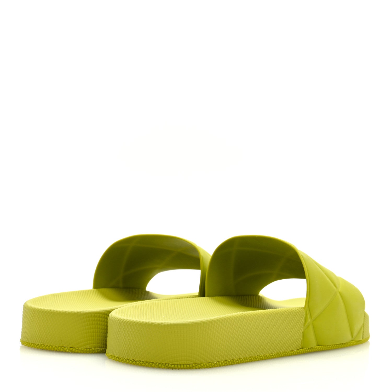 Bottega Veneta Rubber The Slider Sandals 40 Kiwi 4 of 7