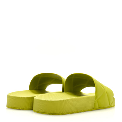 Bottega Veneta Rubber The Slider Sandals 40 Kiwi 4 of 7