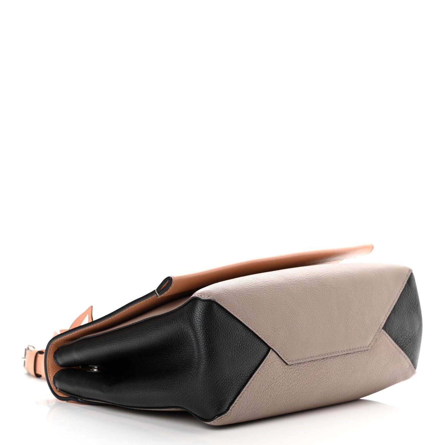 Louis Vuitton Soft Calfskin Lockme II Top Handle Venus Black Mastic 3 of 13