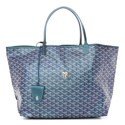 Goyard Iridescent Goyardine Saint Louis GM Pearly Blue 1 of 11
