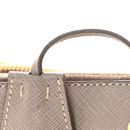 Prada Saffiano Large Galleria Double Zip Tote Argilla 24 of 25