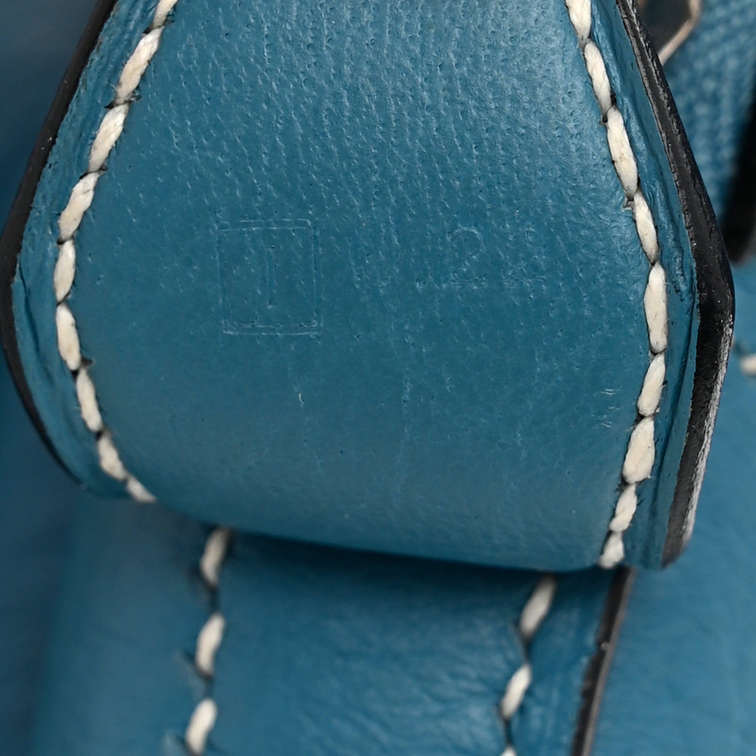 Hermes Taurillon Clemence Bolide 31 Blue Jean 7 of 10
