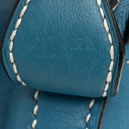 Hermes Taurillon Clemence Bolide 31 Blue Jean 7 of 10