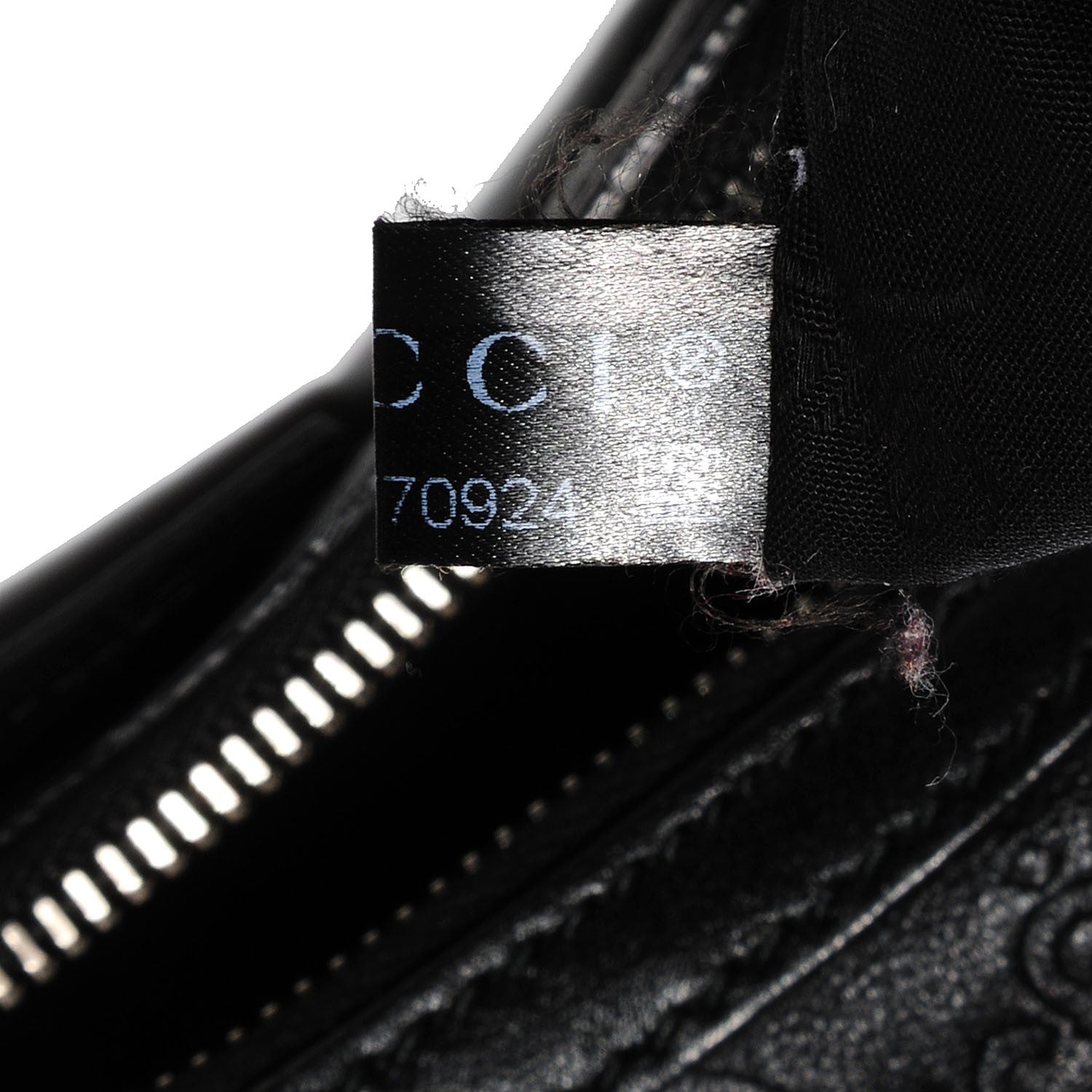 Gucci Guccissima GG Twins Large Hobo Black 9 of 9