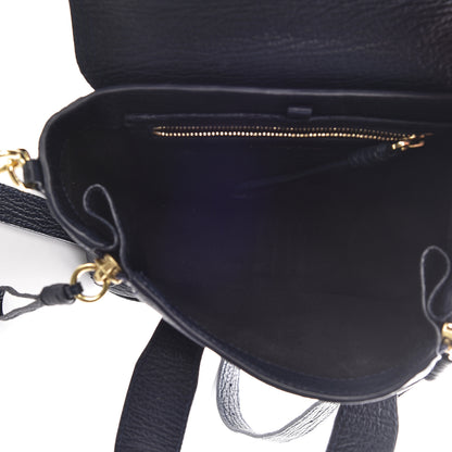 3.1 Phillip Lim 3.1 Textured Calfskin Mini Pashli Satchel Ink 5 of 10