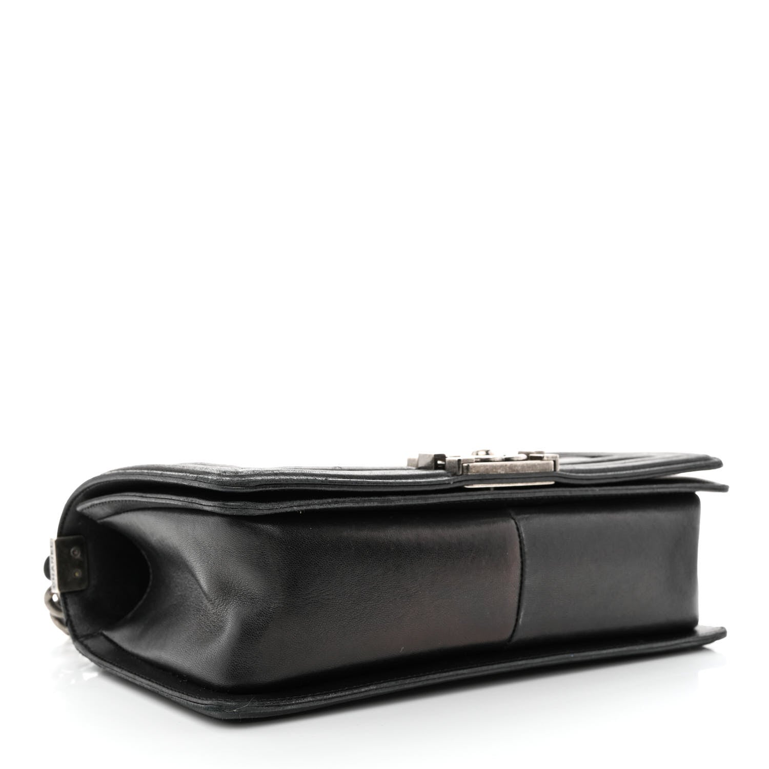 Chanel Lambskin Quilted Medium Boy Flap Black 4 of 13