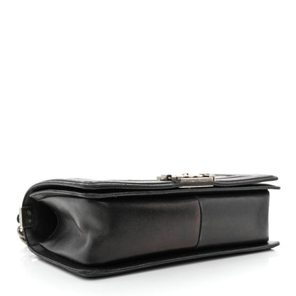 Chanel Lambskin Quilted Medium Boy Flap Black 4 of 13