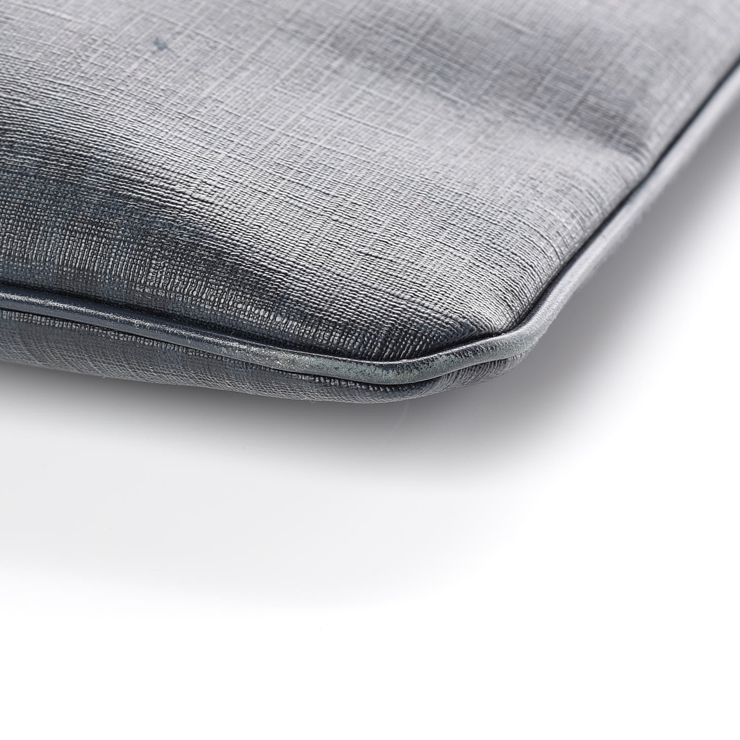 Fendi Zucca Spalmati Messenger Bag Navy 9 of 9
