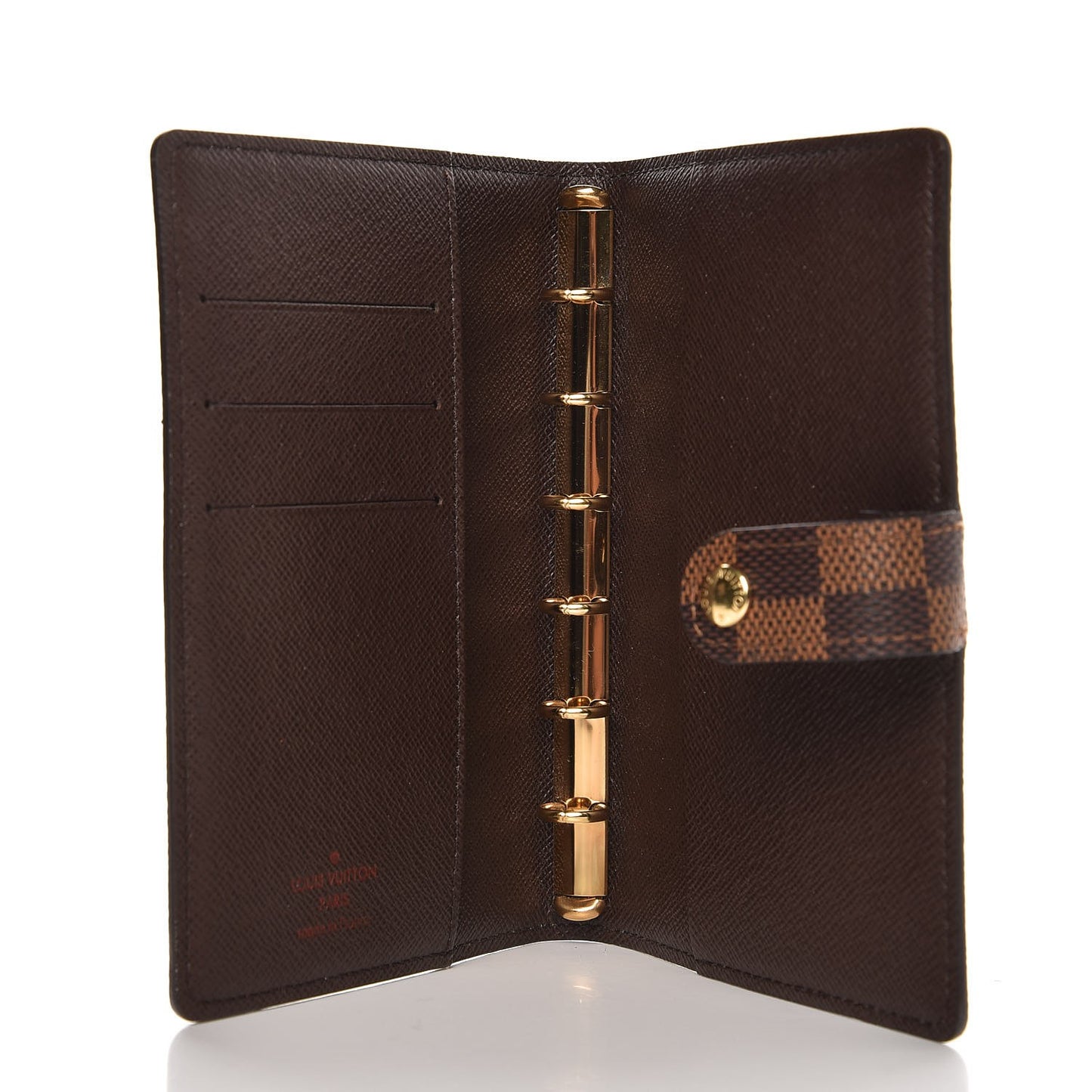 Damier Ebene Small Ring Agenda Cover
