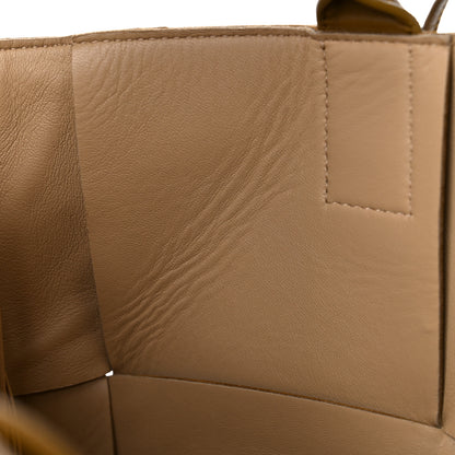 Bottega Veneta Nappa Maxi Intrecciato Arco Tote Moutarde Beige 10 of 13