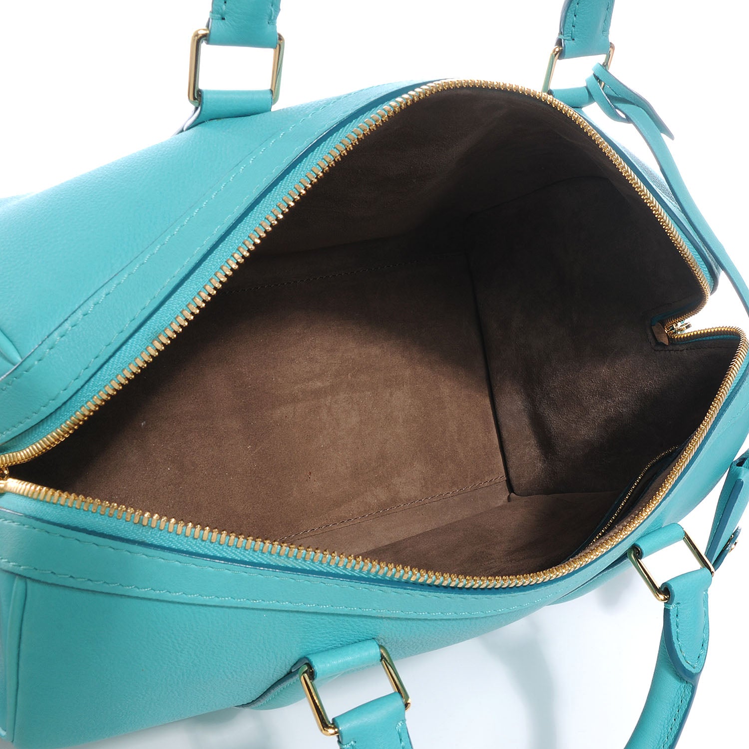 Louis Vuitton Calfskin SC Bag PM Turquoise 5 of 8