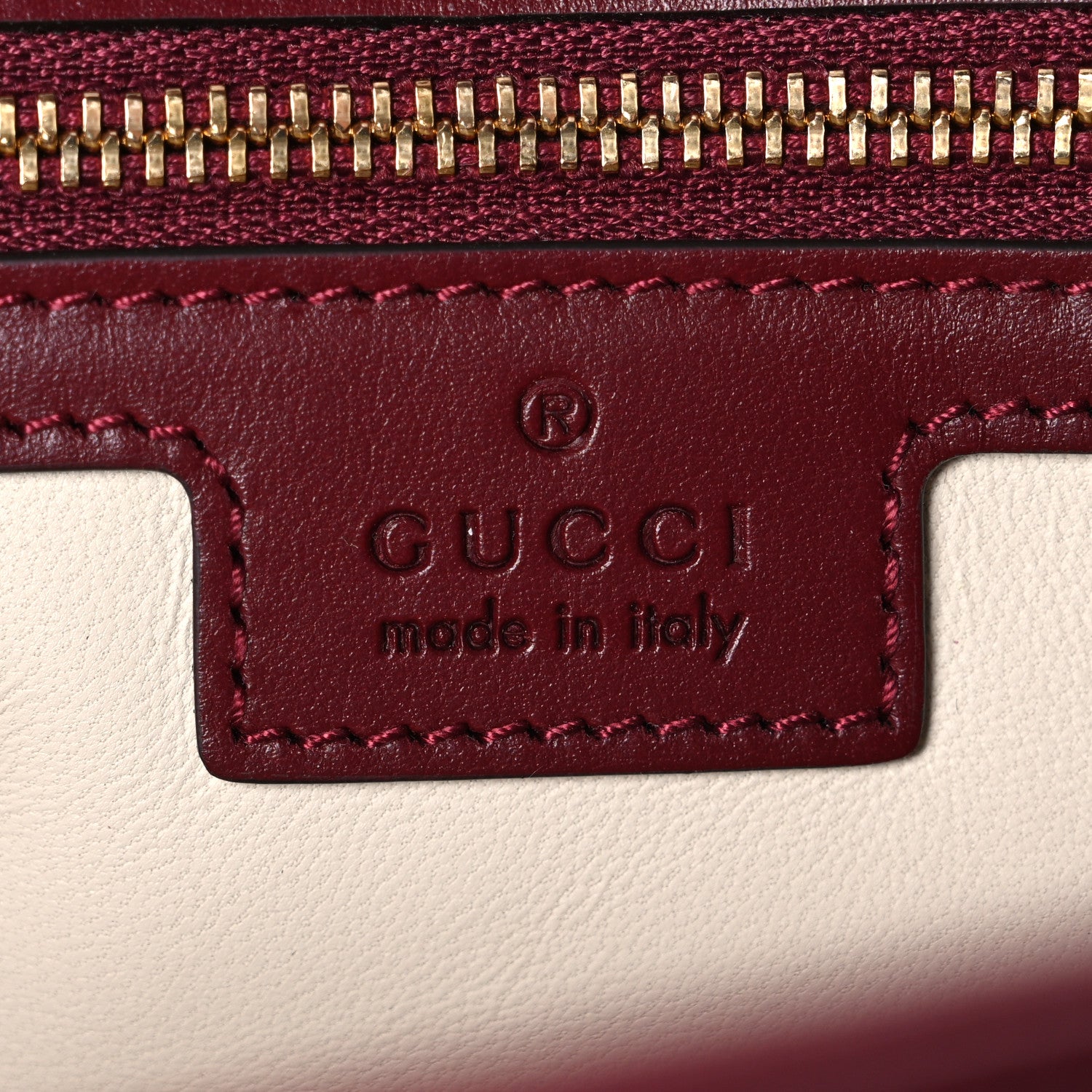Gucci Calfskin Matelasse Medium GG Marmont Shoulder Bag Rosso Ancora Red 6 of 10
