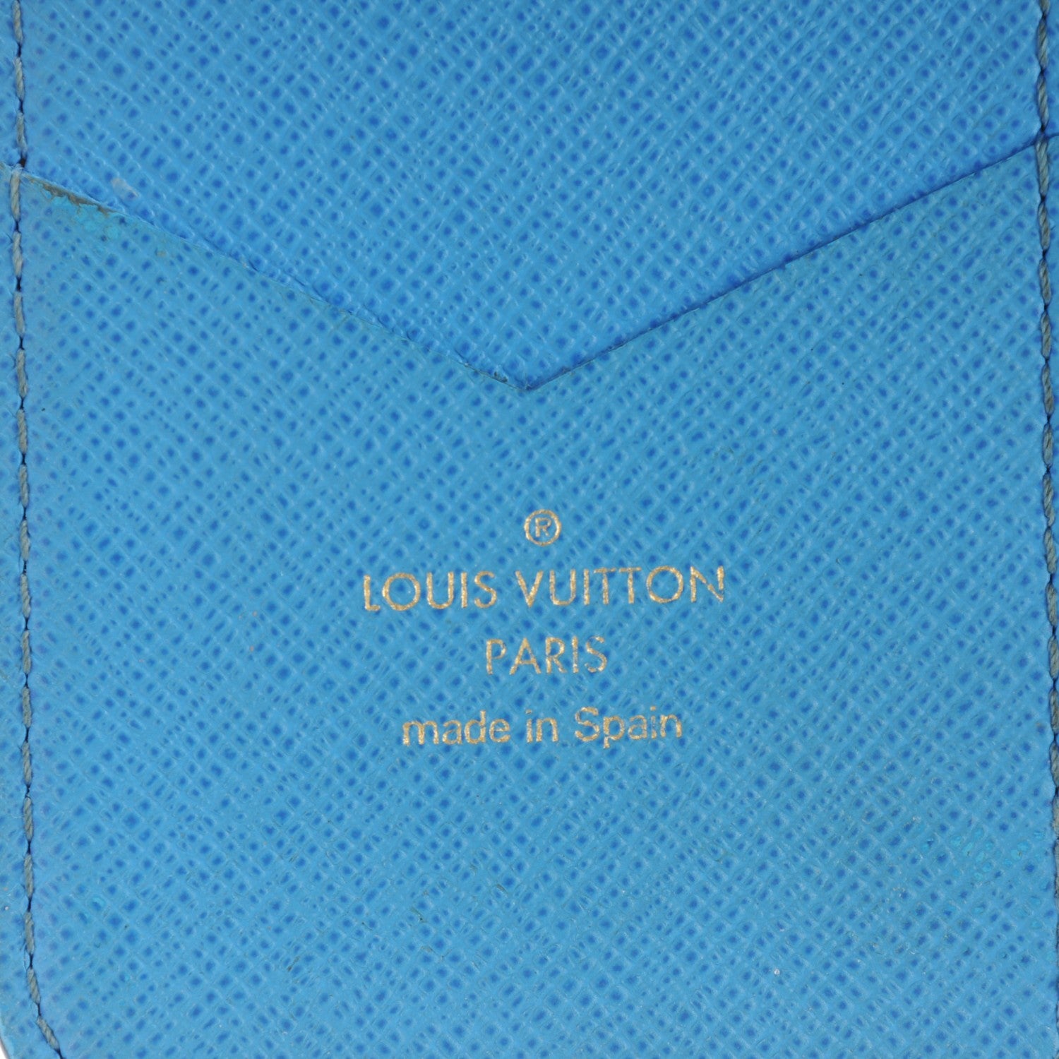 Louis Vuitton Monogram iPhone 6 Folio Case Blue 6 of 7