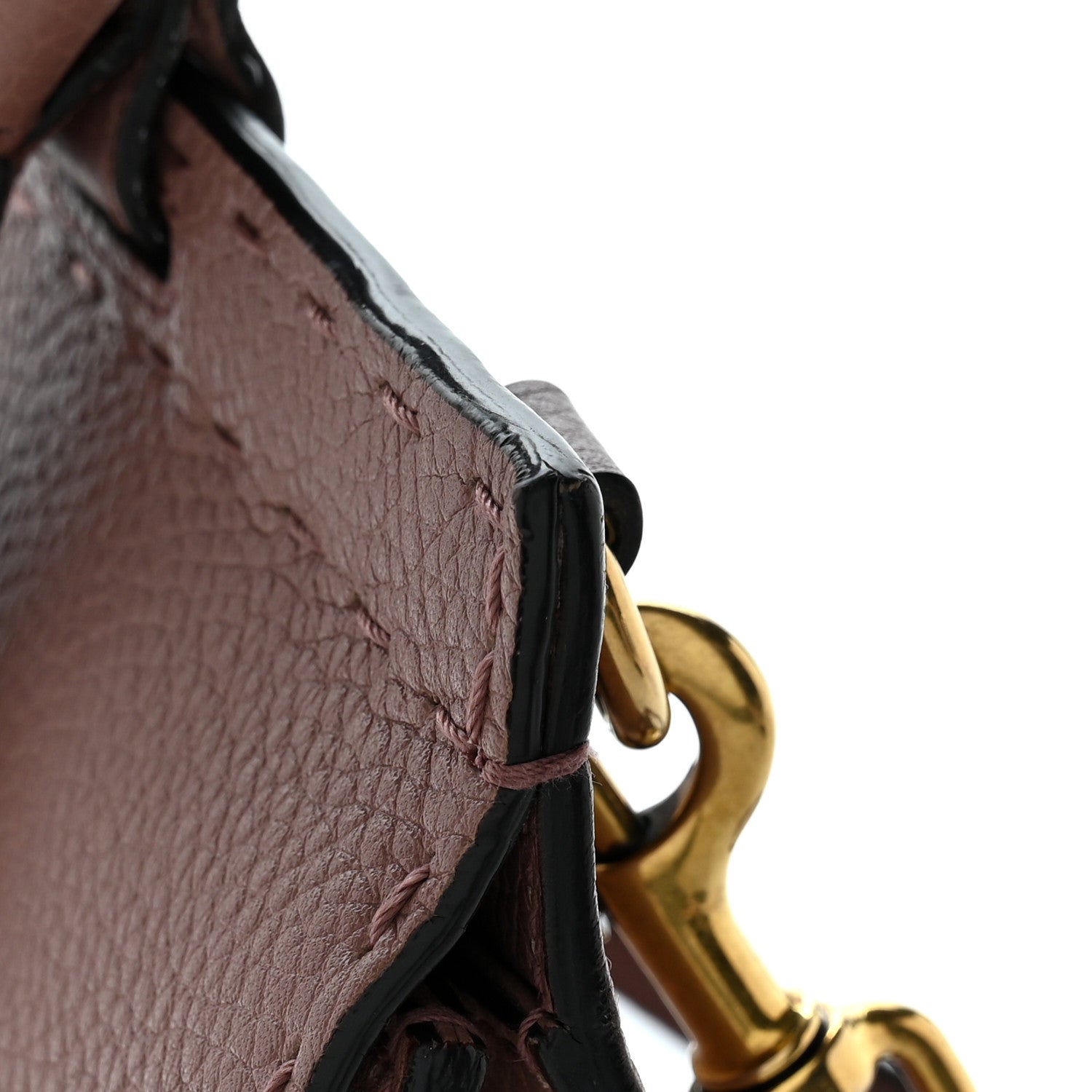 Gucci Calfskin Small GG Marmont Top Handle Bag Rosy Phard 12 of 14