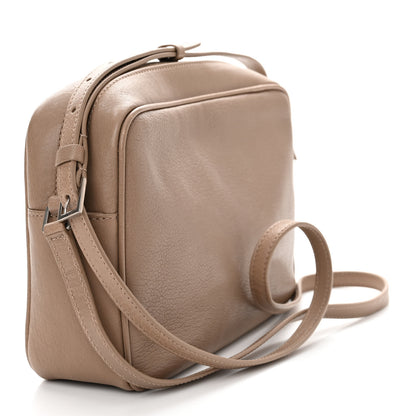 Saint Laurent Lambskin Monogram Small Lou Camera Bag Light Taupe 2 of 11