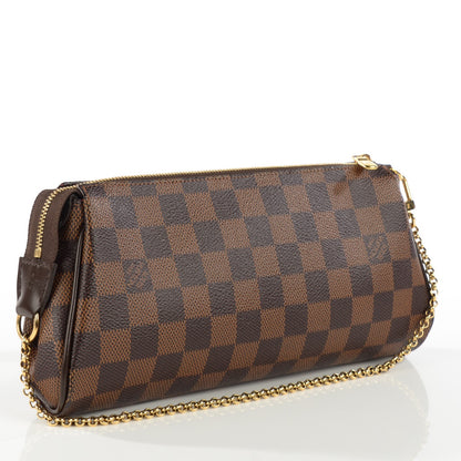 Louis Vuitton Damier Ebene Eva Clutch 3 of 8