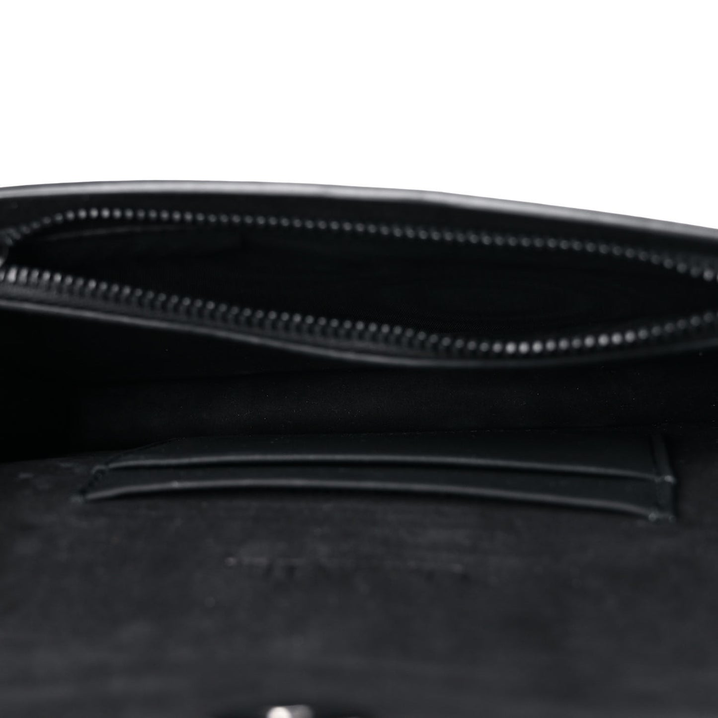 Ultra Matte Calfskin Saddle Belt Bag Black