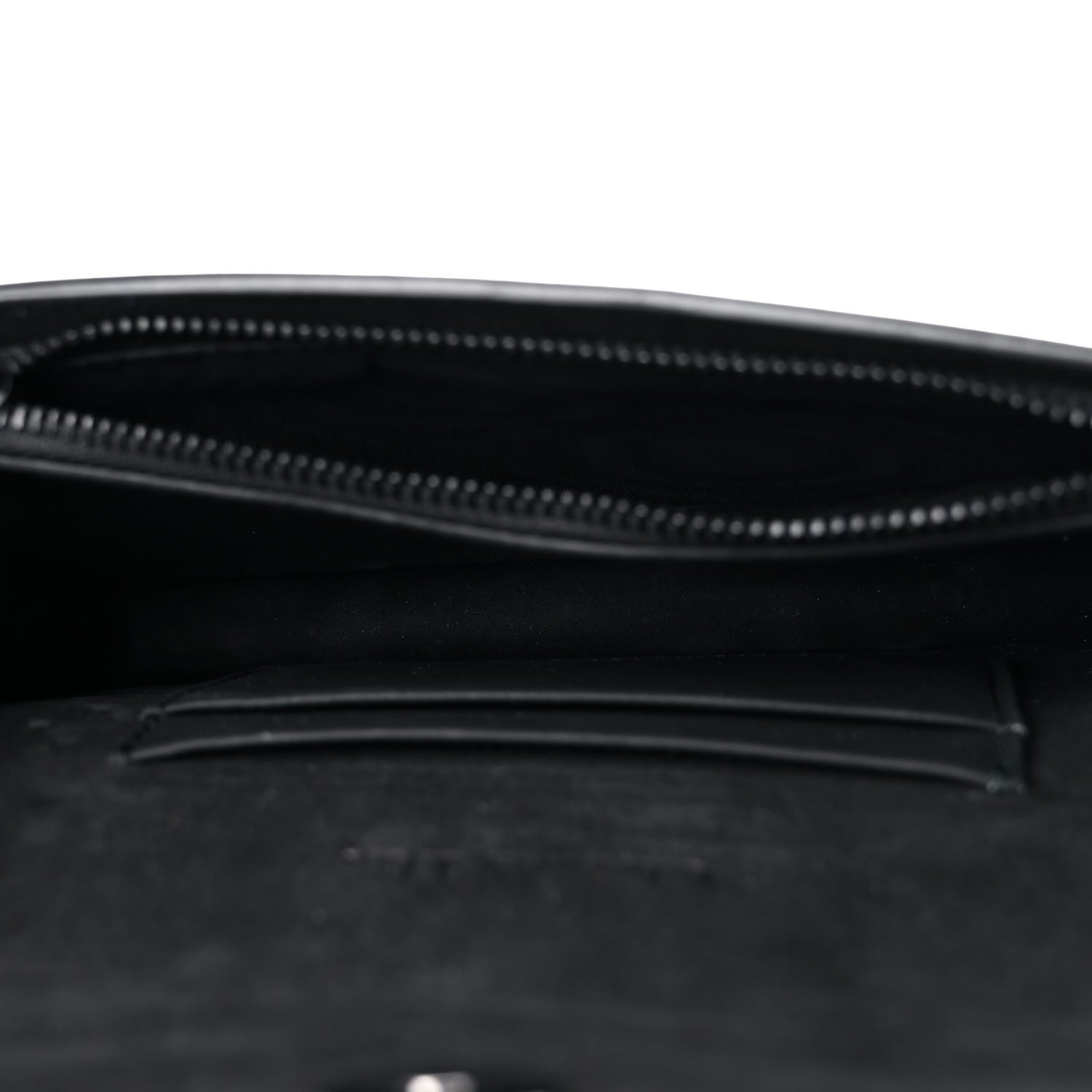 Christian Dior Ultra Matte Calfskin Saddle Belt Bag Black 5 of 14