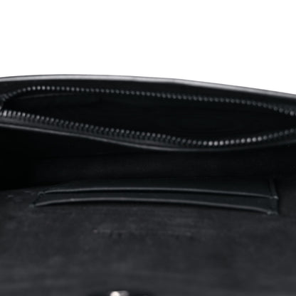 Christian Dior Ultra Matte Calfskin Saddle Belt Bag Black 5 of 14