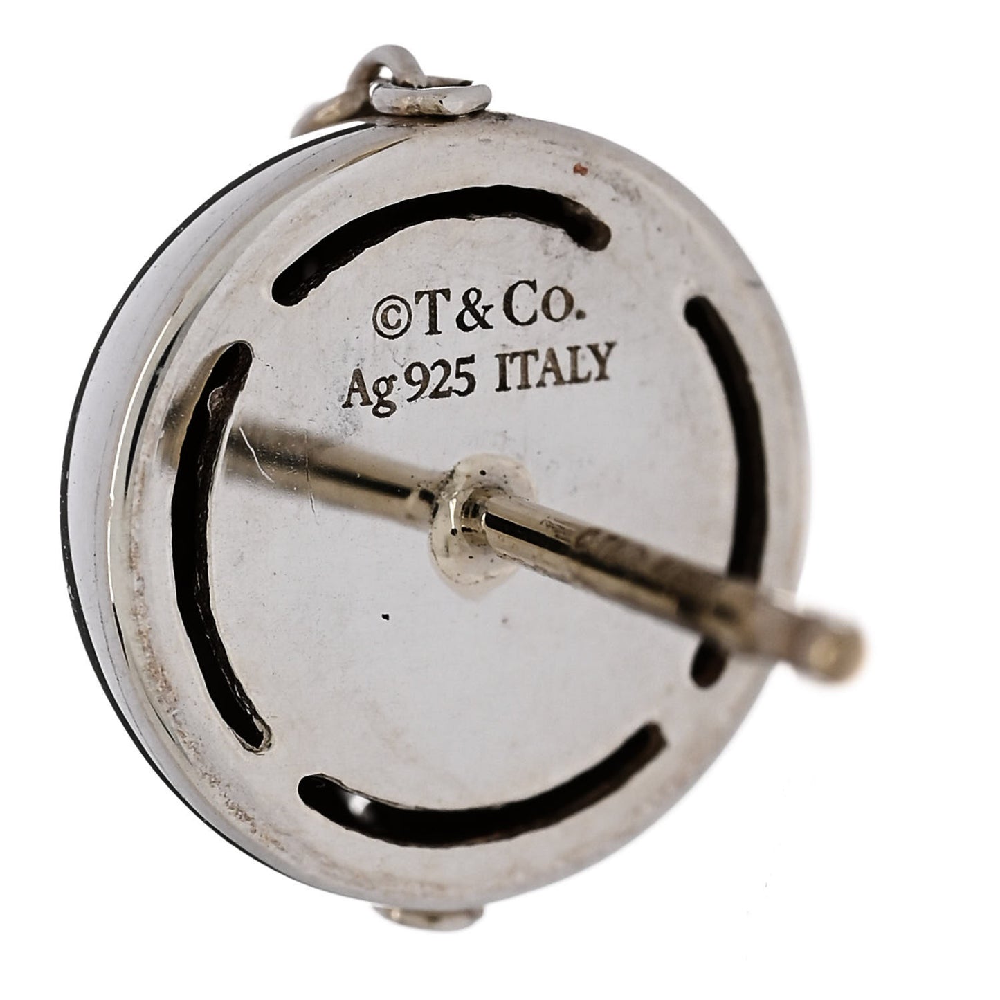 Sterling Silver HardWear Bolt Ball Earrings