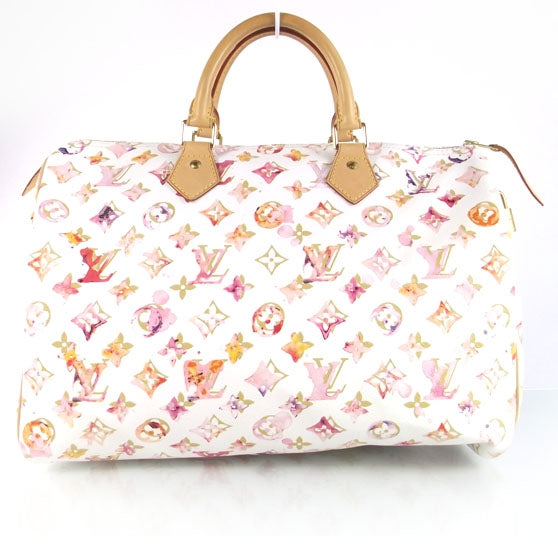 Louis Vuitton Watercolor Aquarelle Speedy 35 White 1 of 9