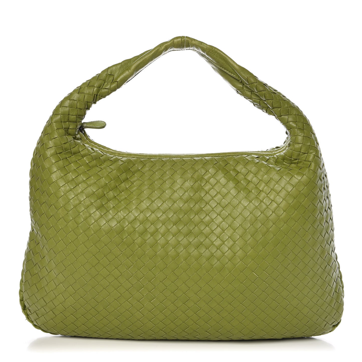 Nappa Intrecciato Large Veneta Hobo Assenzio