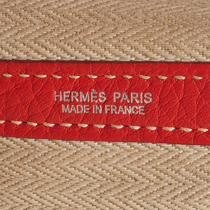 Hermes Fjord Garden Party Tote 36 MM Sanguine 9 of 13