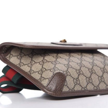Gucci GG Supreme Monogram Neo Vintage Web Belt Bag Brown 6 of 10