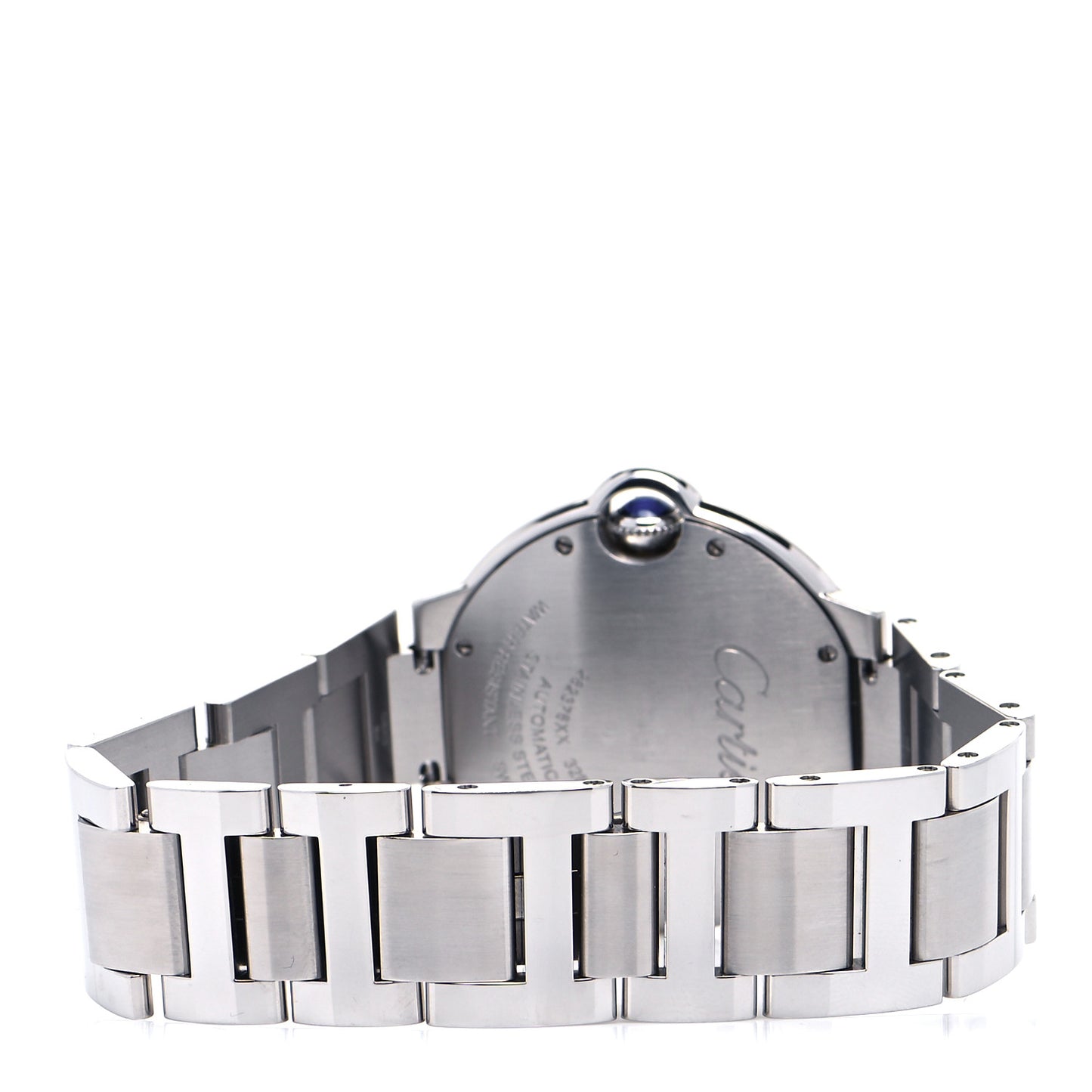 Stainless Steel Diamond Bezel 36mm Ballon Bleu De Cartier Automatic Watch