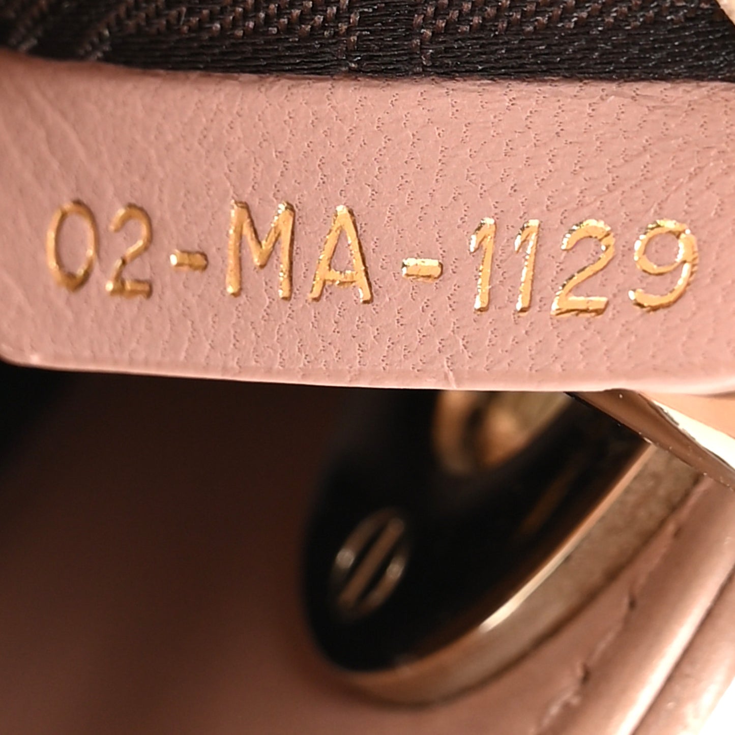 Lambskin Cannage Small My ABCDior Lady Dior Blush