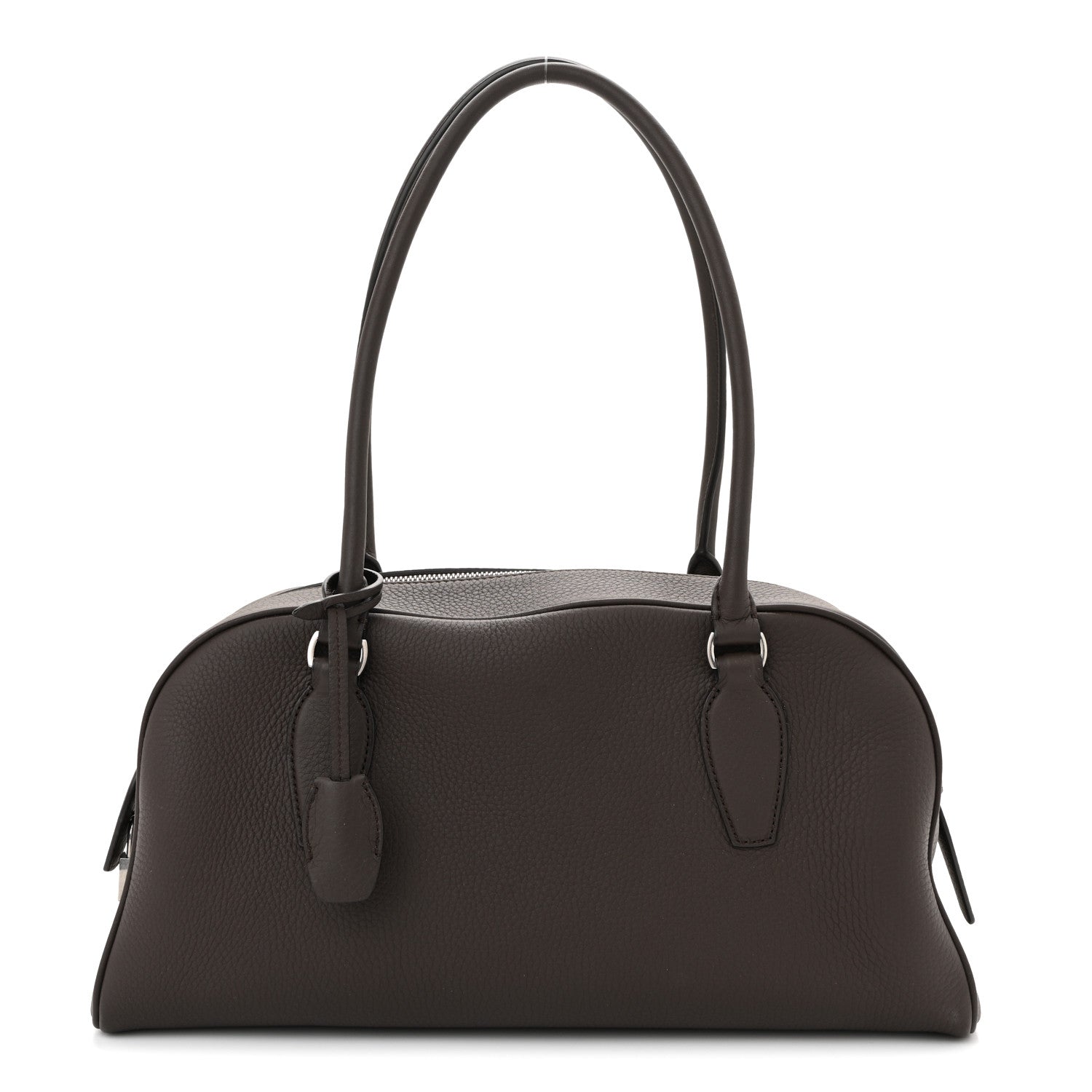The Row Grained Calfskin EW India Deep Brown 1 of 9