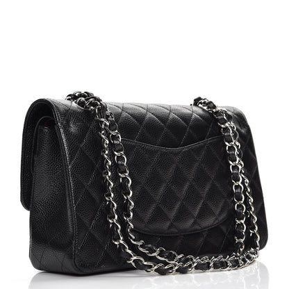 Chanel Caviar Quilted Medium Double Flap Black 4 of 9