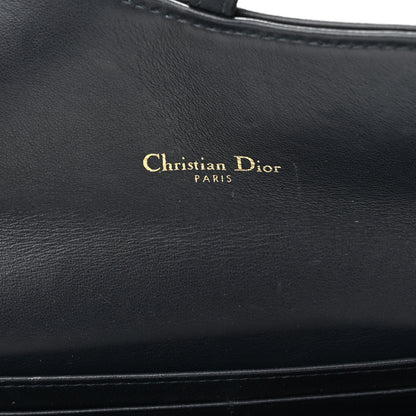 Christian Dior Oblique Saddle Chain Wallet Blue 6 of 10