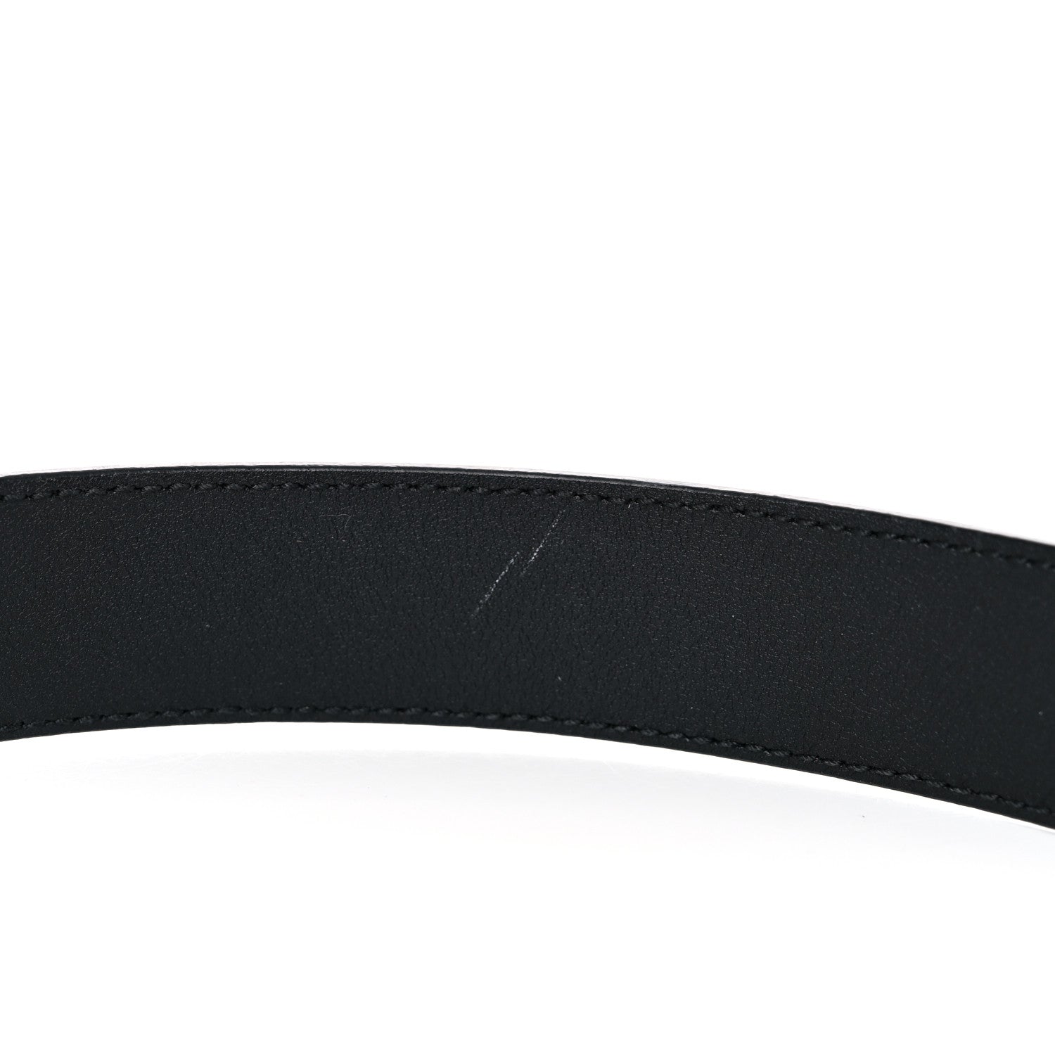 Gucci Calfskin Double G 30mm Belt 90 36 Black 6 of 8