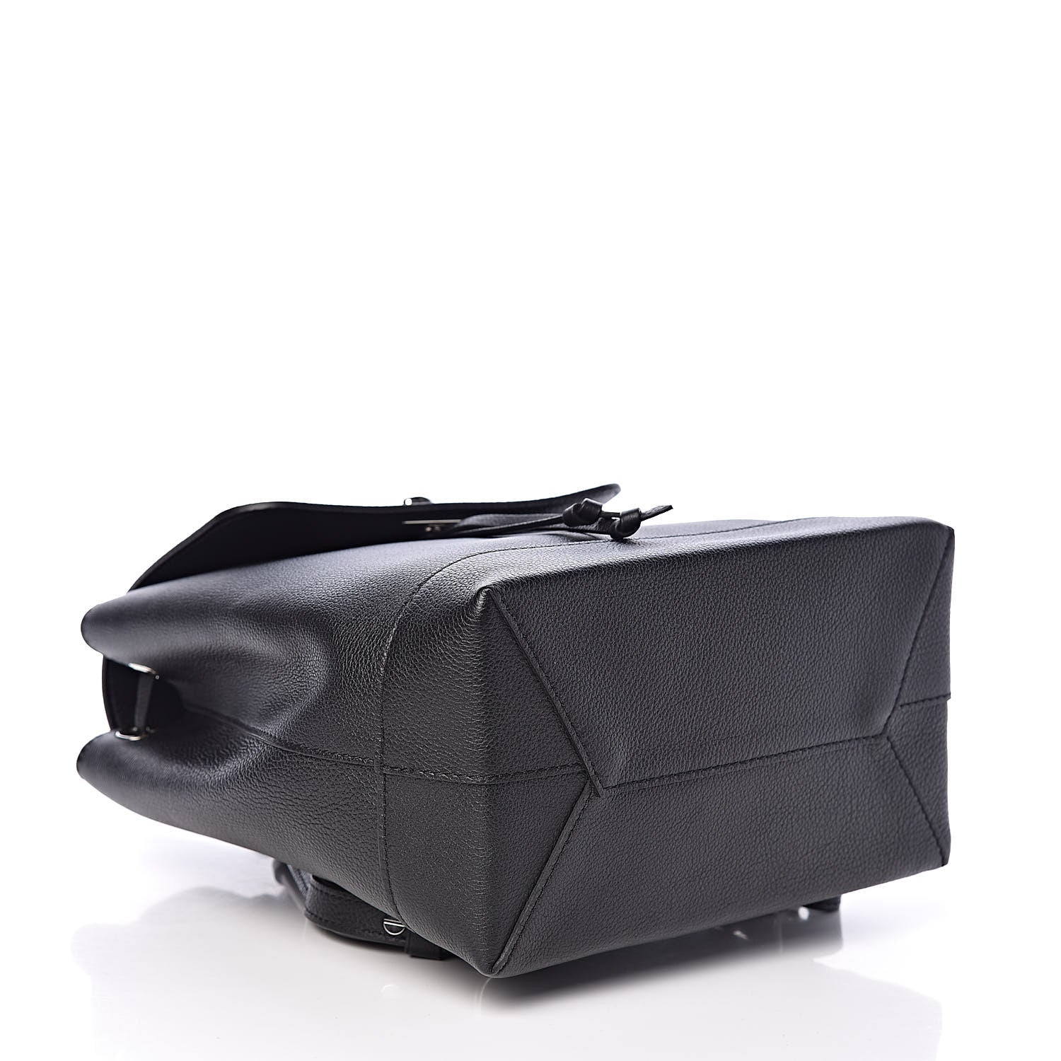 Louis Vuitton Calfskin Lockme Backpack Black 4 of 10