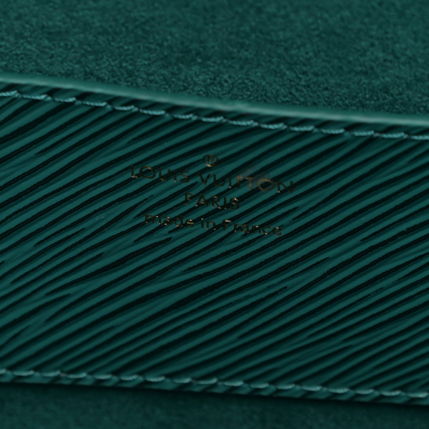 Louis Vuitton Epi Twist Shoulder Bag MM Emeraude 6 of 11