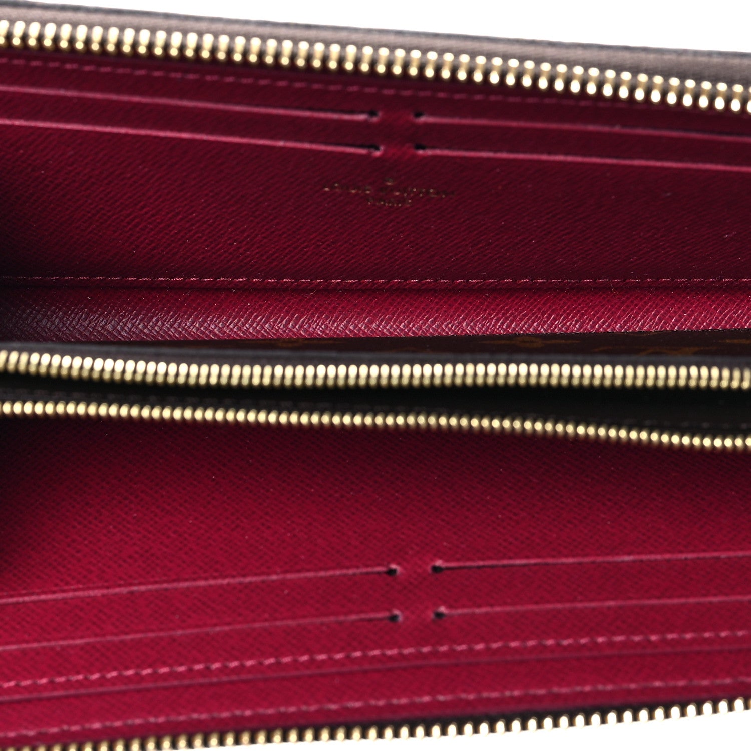Louis Vuitton Monogram Clemence Wallet Fuchsia 5 of 7