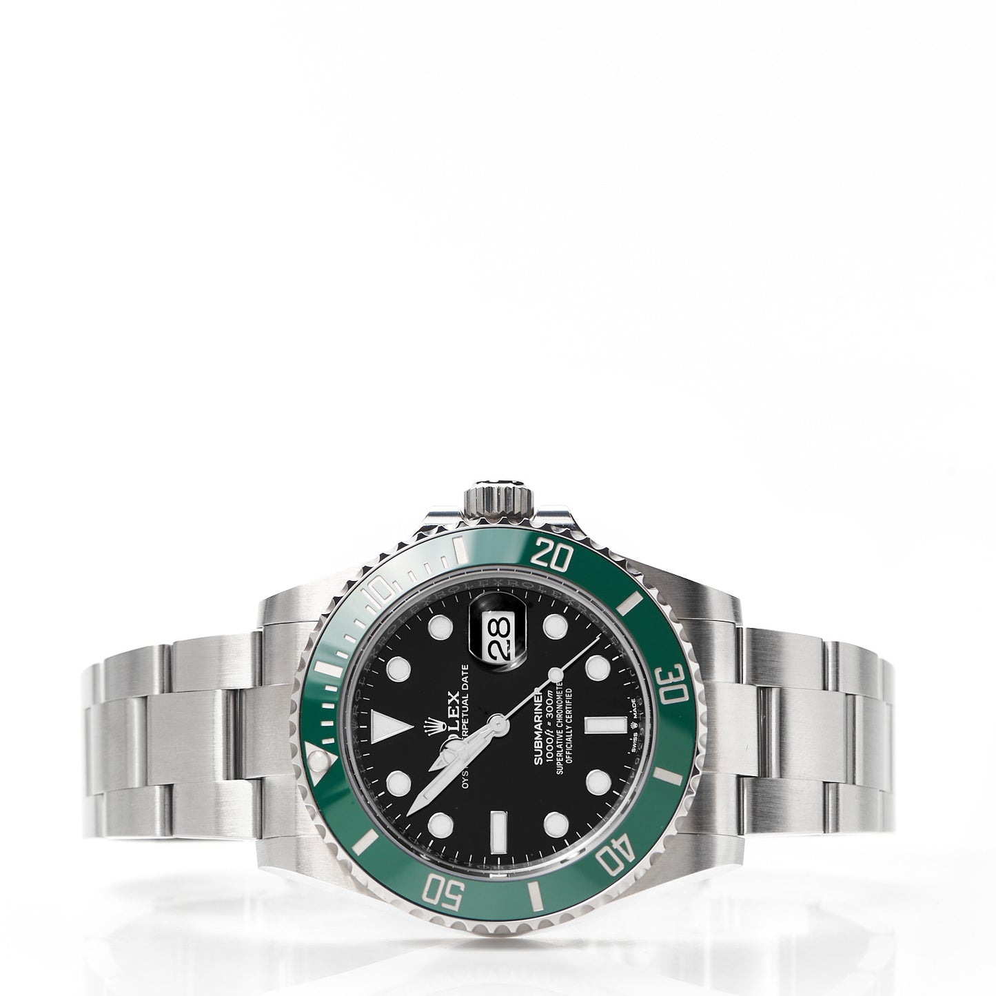 Stainless Steel 41mm Oyster Perpetual Submariner Date Starbucks Watch Black 126610LV