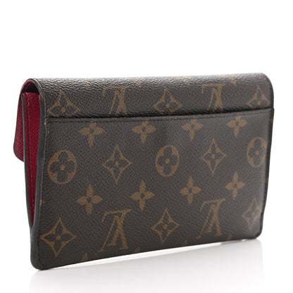 Louis Vuitton Monogram Jeanne Wallet Fuchsia 4 of 10