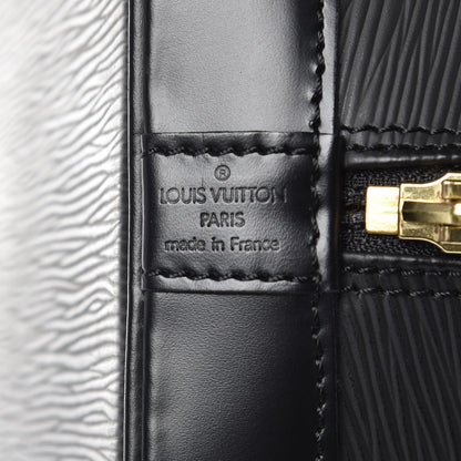 Louis Vuitton Epi Alma PM Black 7 of 13