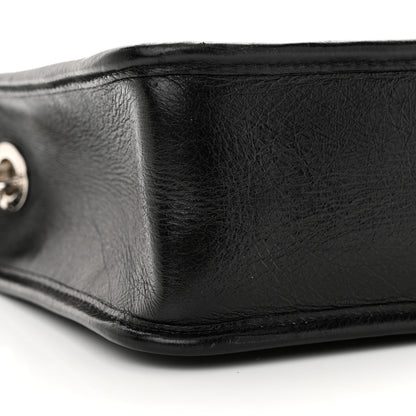 Chanel Aged Calfskin Quilted Large Working Vibe Camera Case Black 9 of 10