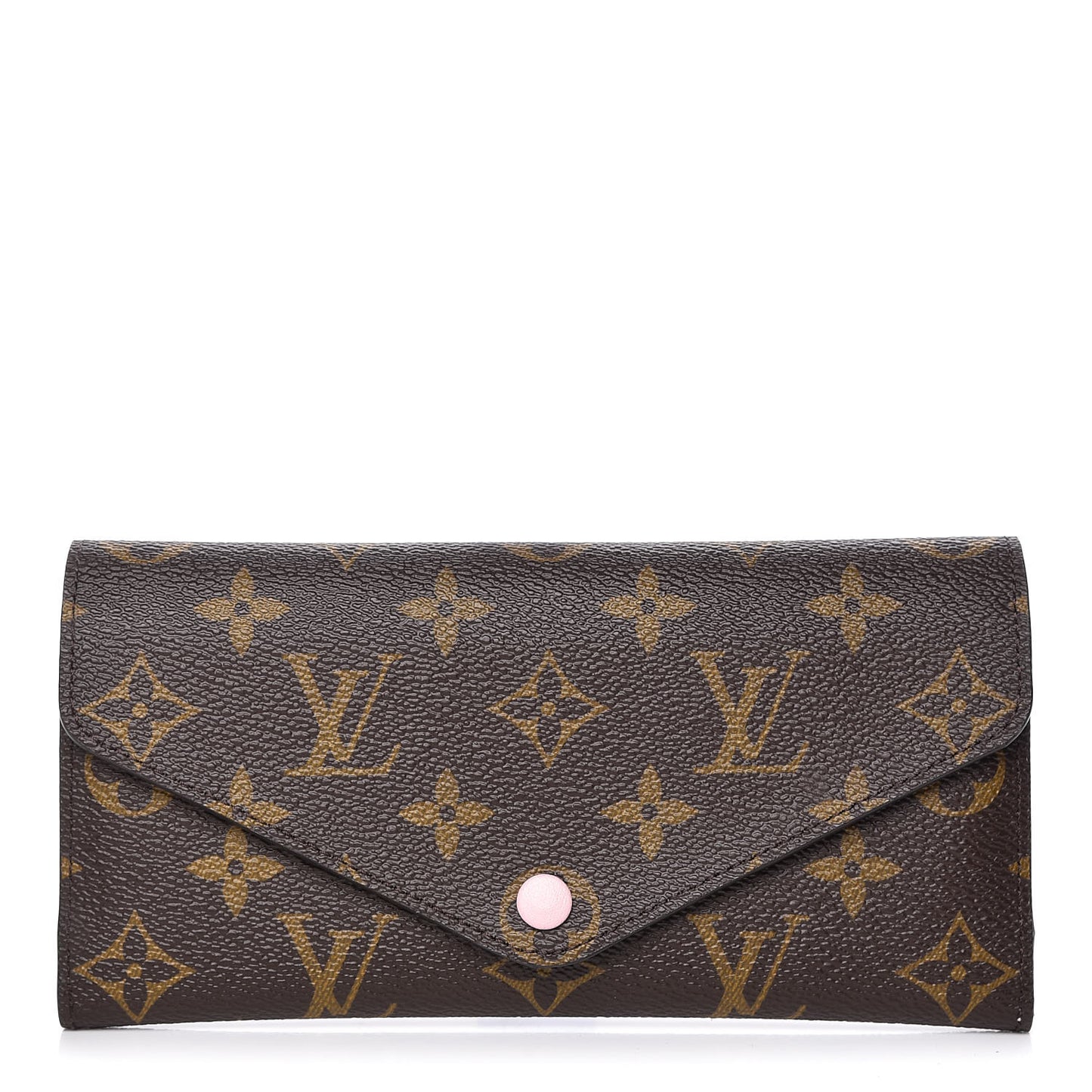 Monogram Josephine Wallet Rose Ballerine