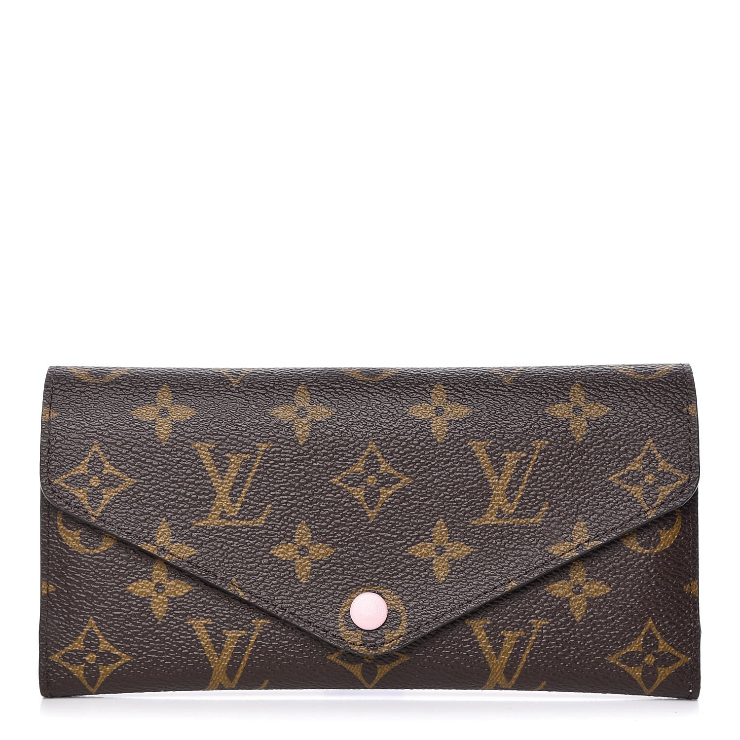 Louis Vuitton Monogram Josephine Wallet Rose Ballerine 1 of 9
