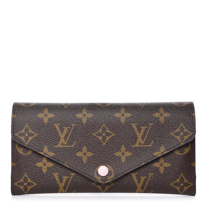 Louis Vuitton Monogram Josephine Wallet Rose Ballerine 1 of 9
