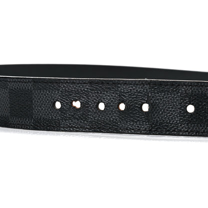 Louis Vuitton Damier Graphite 35mm Belt 100 40 6 of 9