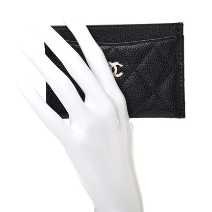 Chanel Caviar Quilted Card Holder Black 2 of 7